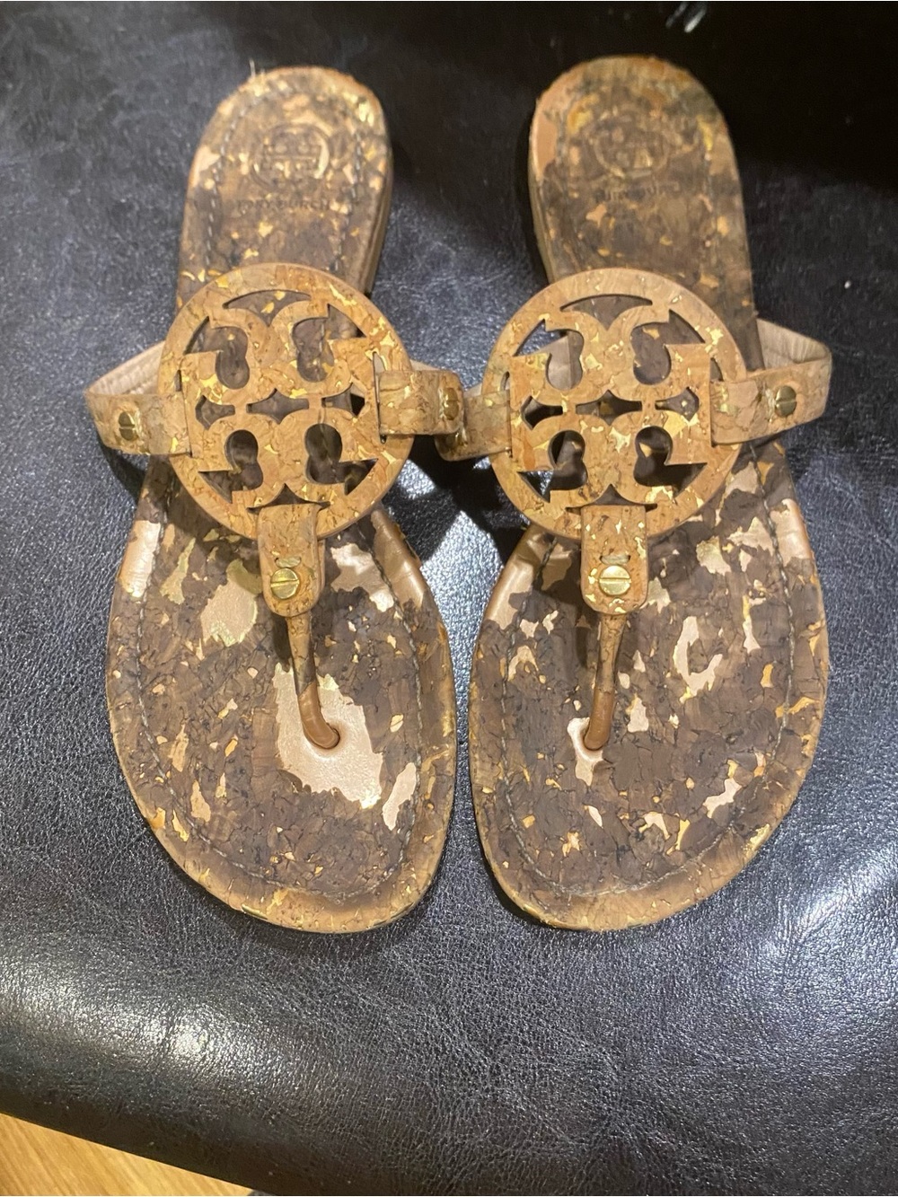 Tory Burch Cork Miller Sandals
